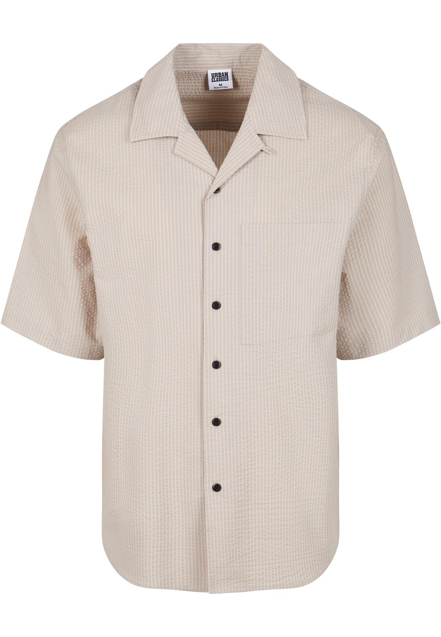 

Рубашка на пуговицах Comfort fit Urban Classics, экрю/песочный