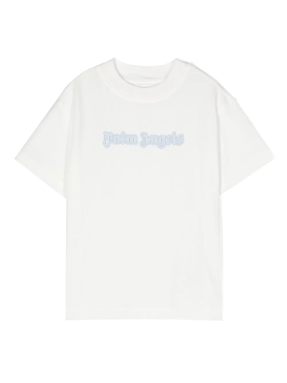 

Футболка Neon с логотипом Palm Angels Kids, белый