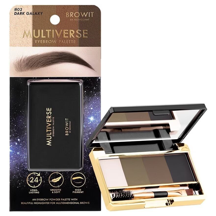 

Browit Multiverse Палетка для бровей 4г. 02 Темная Галактика, Dark Galaxy