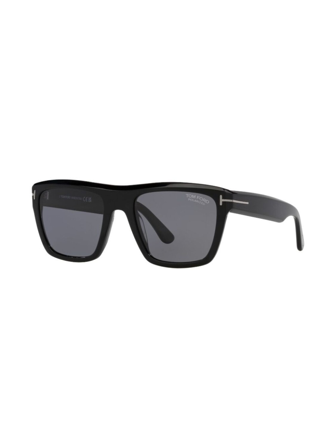 TOM FORD Eyewear солнцезащитные очки Alberto в квадратной оправе, черный — фото 2
