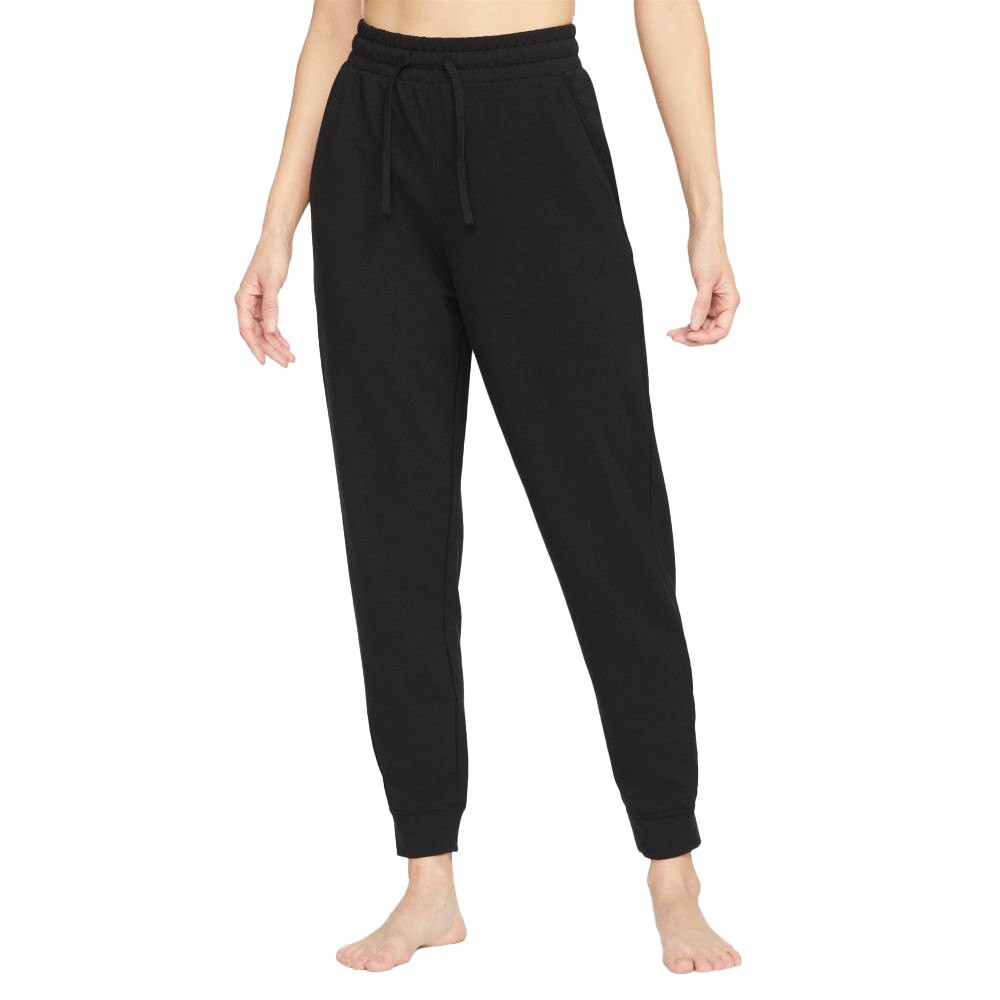 

Брюки Nike Yoga Dri Fit 7/8 Fleece Jogger Big, черный