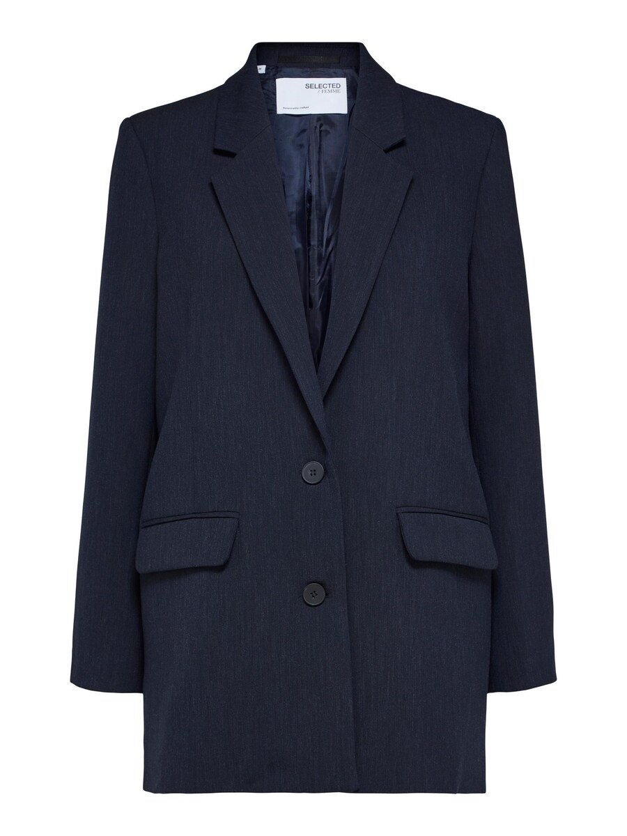 

Классический блейзер SELECTED FEMME Blazer, ночной синий