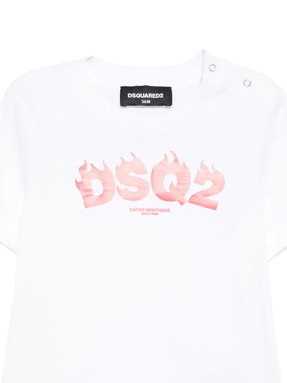 Футболка с коротким рукавом Dsquared2 Kids, белый — фото 3