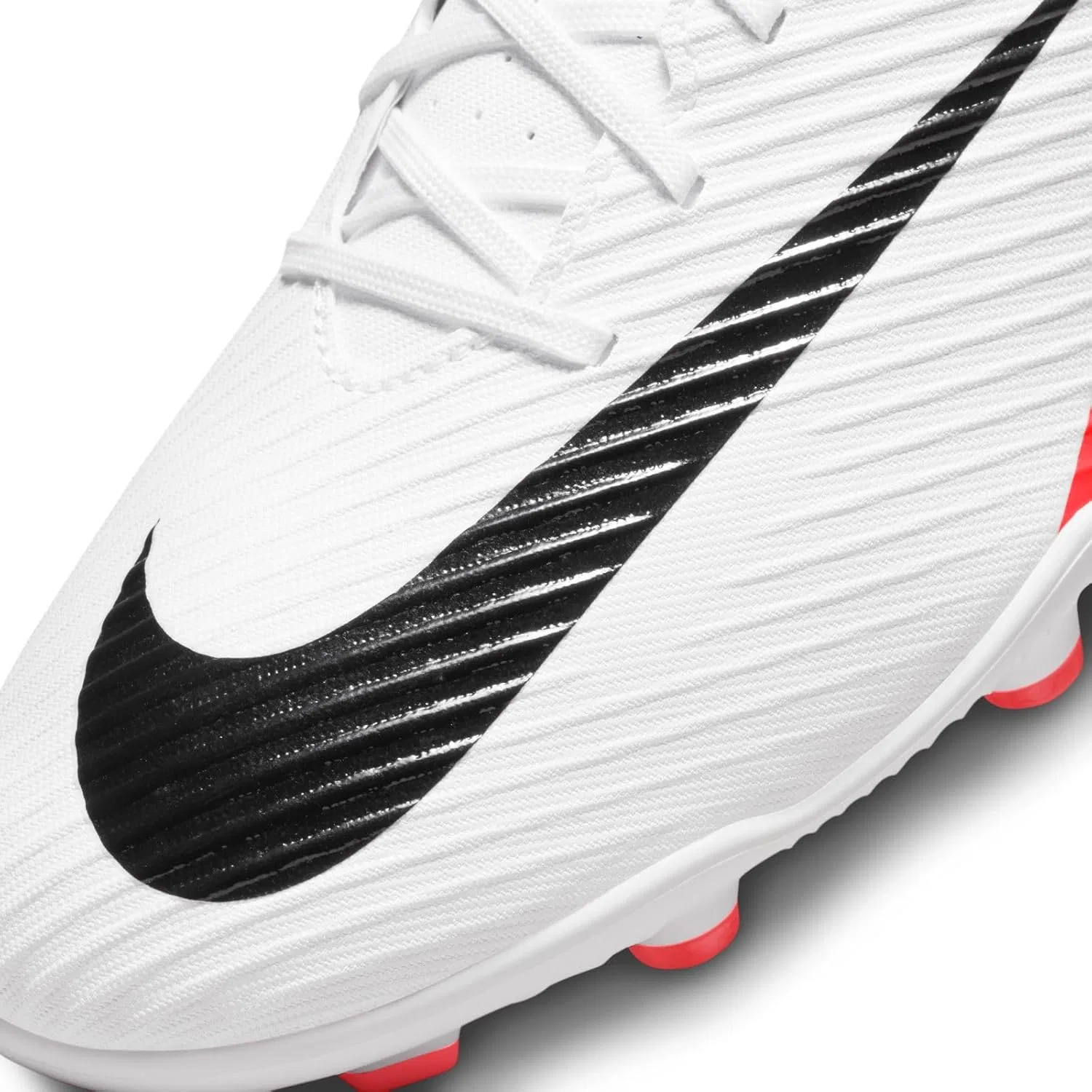 Мужские кроссовки Nike Vapor 15 Club Fg/Mg, Bright Crimson Red White Black — фото 4