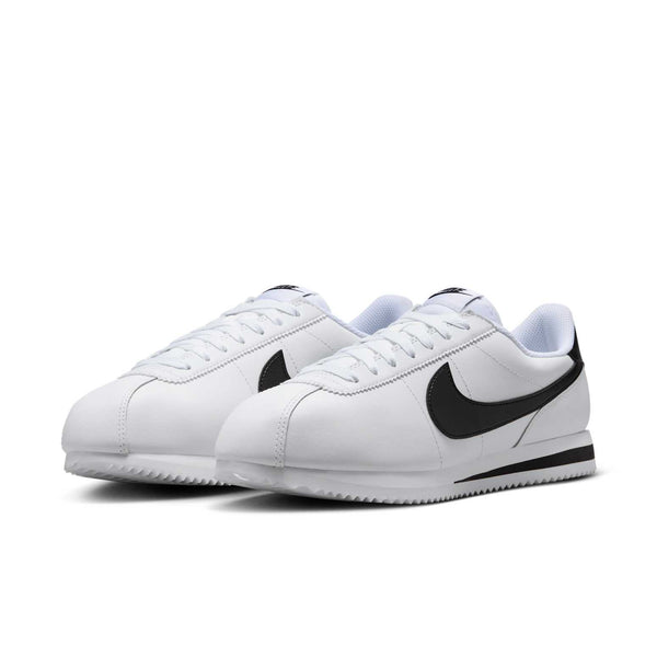 Кроссовки cortez leather 'white black' Nike, белый — фото 3