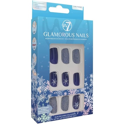 

Гламурные ногти Chillynight W7