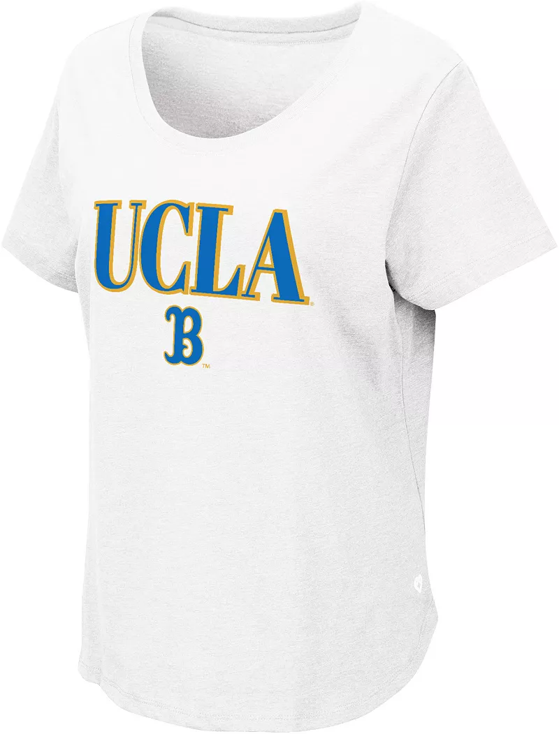 

Женская белая футболка Colosseum UCLA Bruins