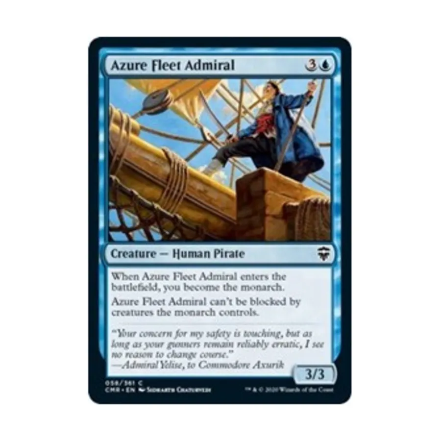 

CCG Адмирал Лазурного флота (клавиша C), MTG - Commander Legends