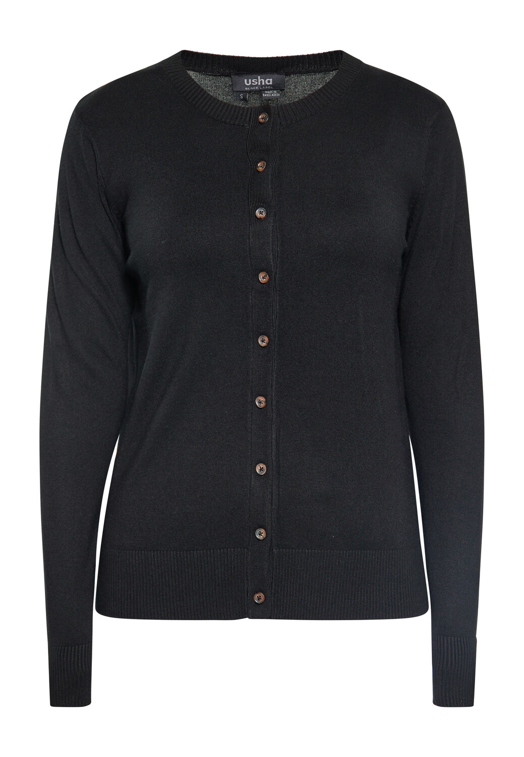

Толстовка usha BLACK LABEL Cardigan, черный