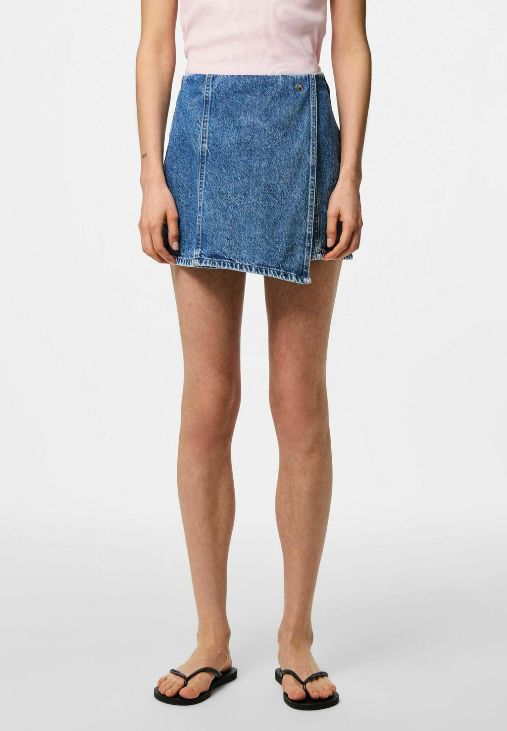 

Юбка А-силуэта FILUM MW - Mini skirt Pieces, цвет Medium Blue Denim