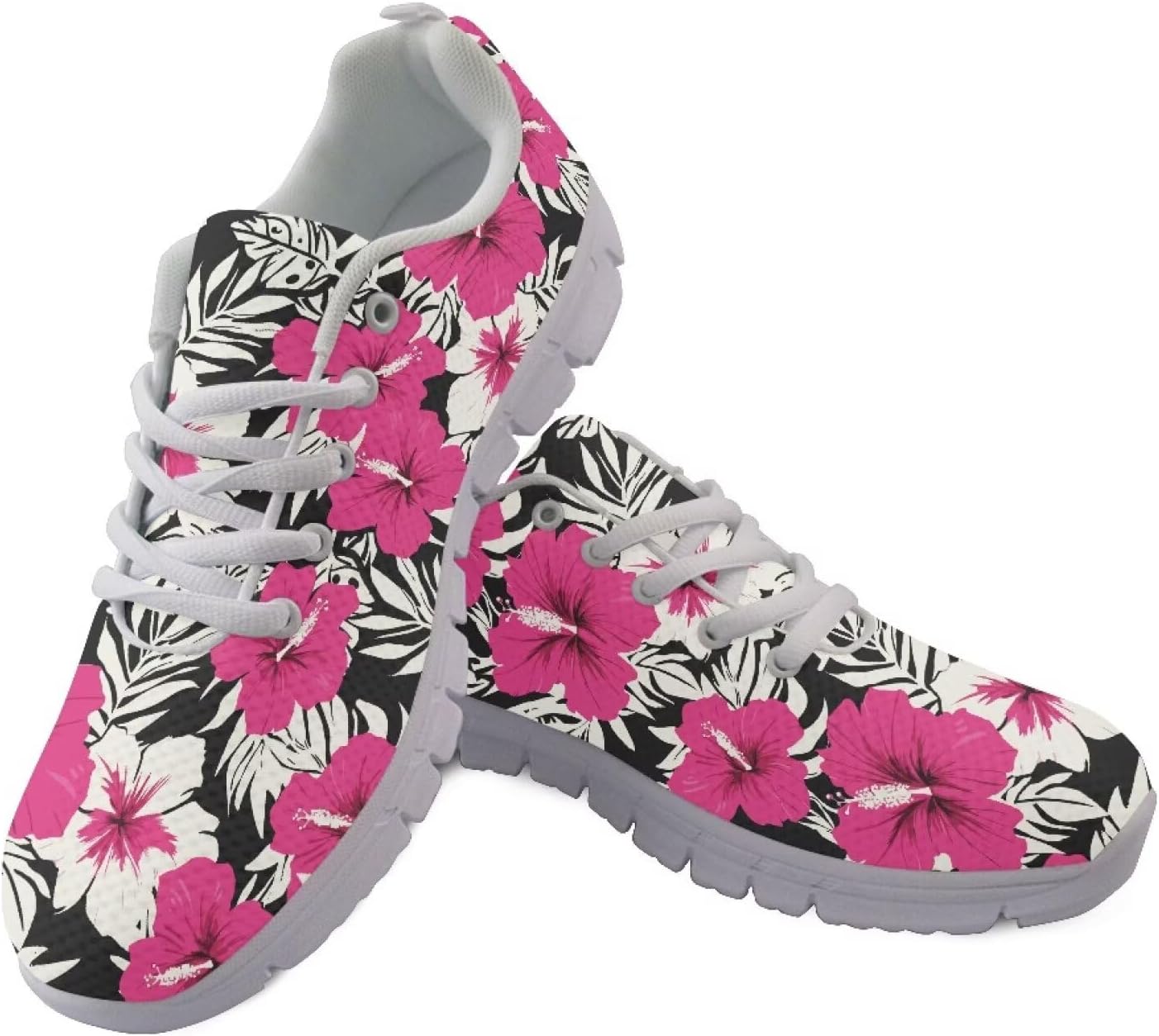 

Мужские кроссовки GIFTPUZZ в гавайском стиле с сетчатой тканью, легкие и дышащие, размеры 39-48, Hawaiian Floral