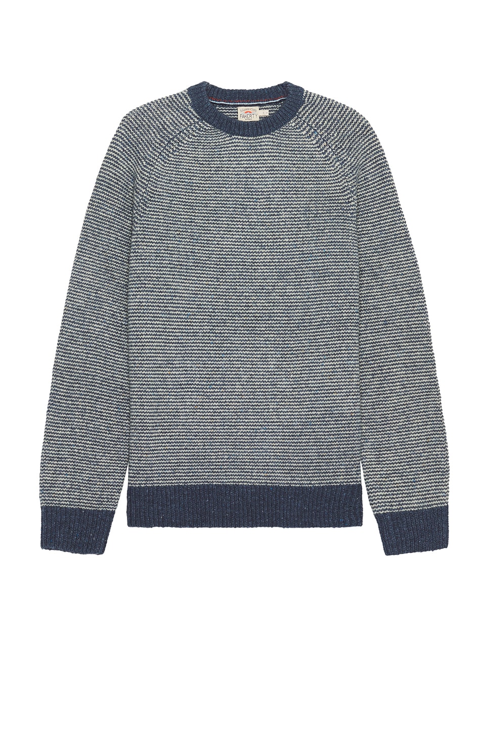 

Свитер с круглым вырезом Donegal crew от Faherty, sea feeder marl