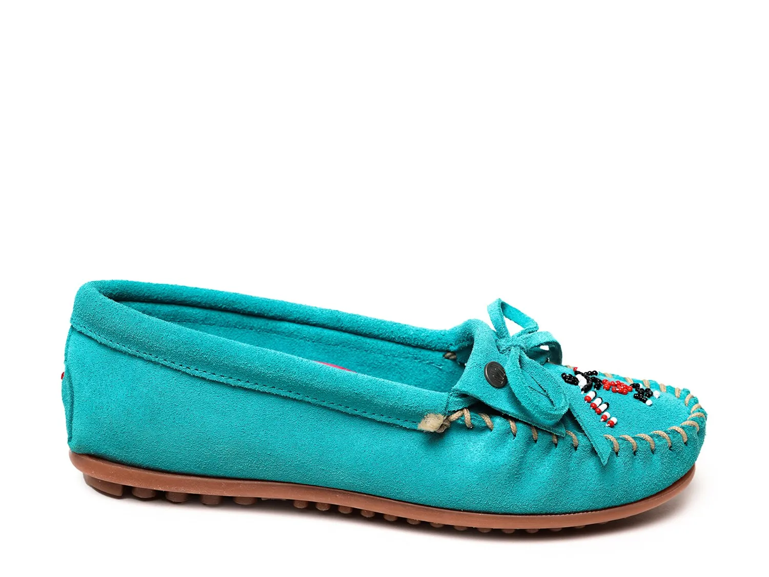 Балетки Thunderbird Animikii Moccasin Loafer Minnetonka, цвет turquoise — фото 4