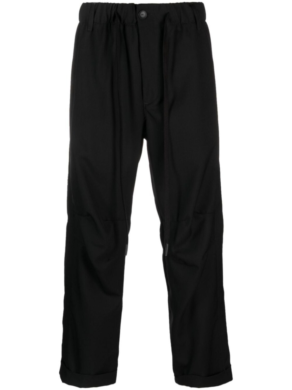 

Andrea Ya'Aqov straight-leg cropped trousers, черный