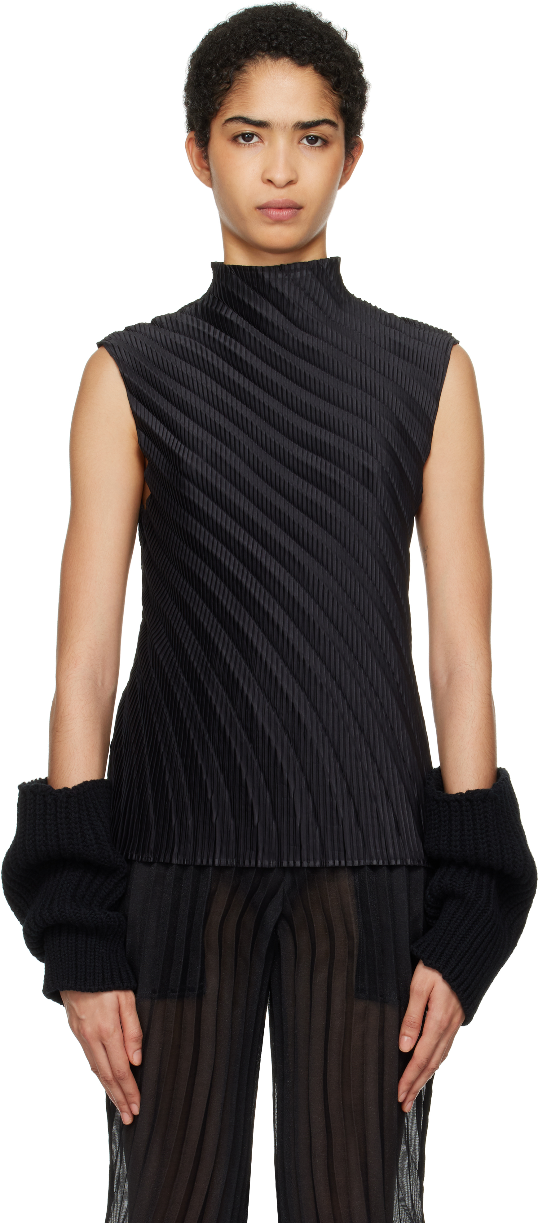 

Майка Nuance Pleats Solid ISSEY MIYAKE