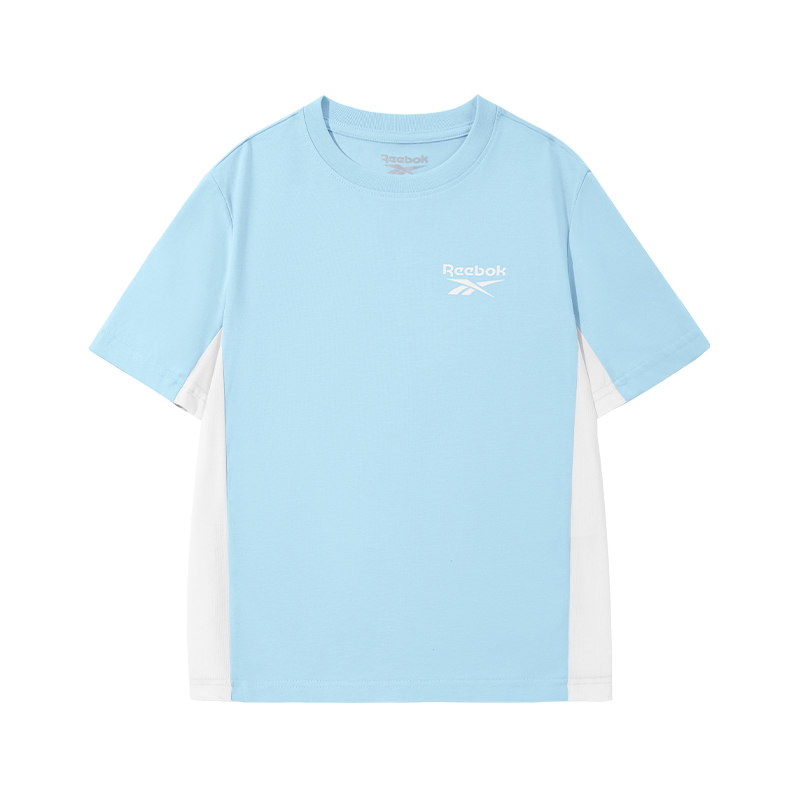 

Футболка летняя для детей 3-7 лет Reebok, синий/белый