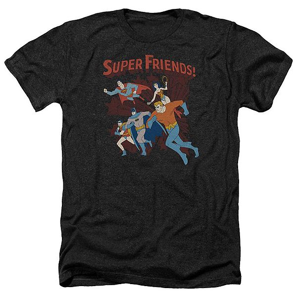 

Футболка Dc comics super running adult heather Licensed Character