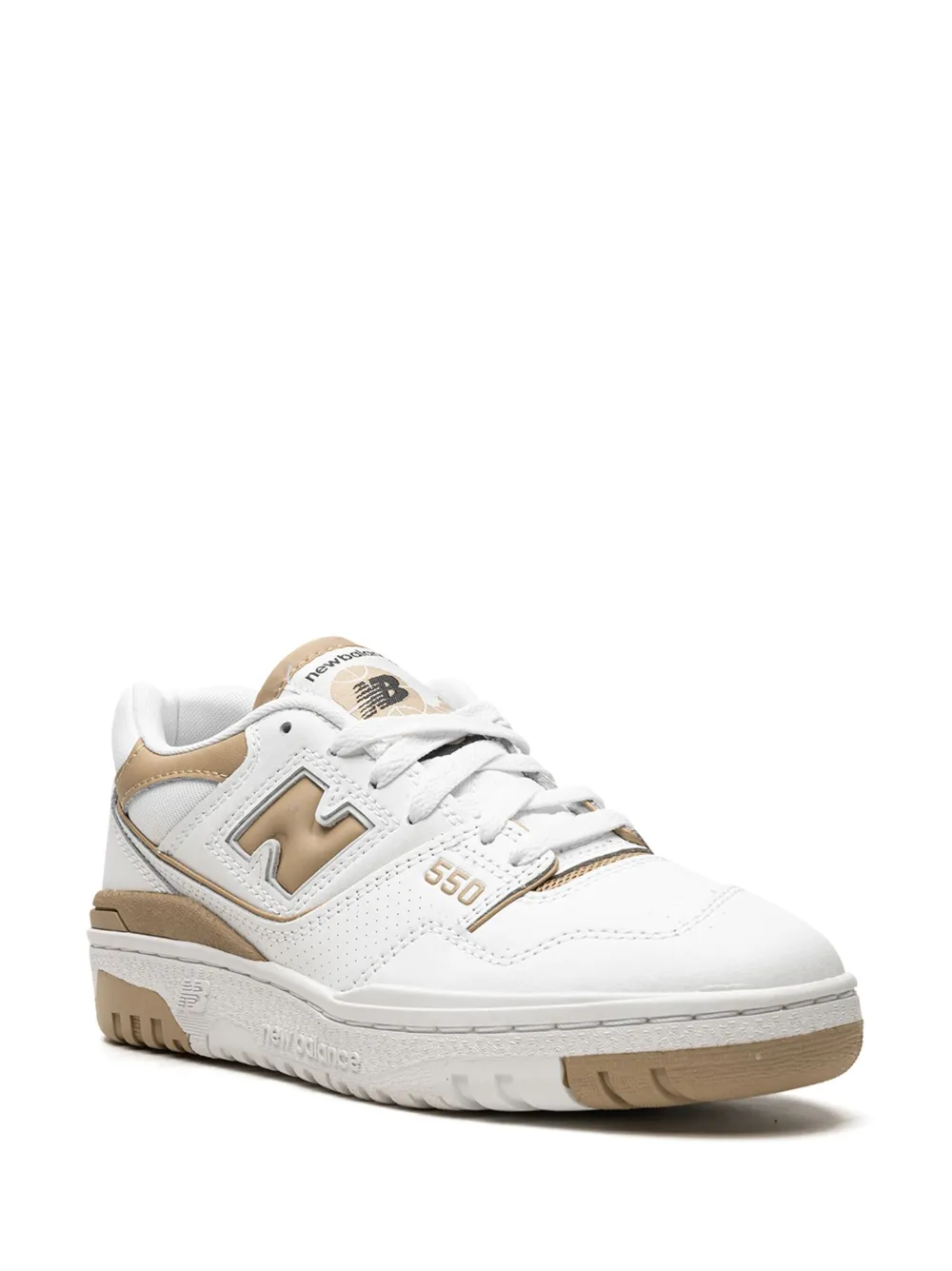 Кроссовки 550 White Beige NEW BALANCE, нейтральный — фото 2