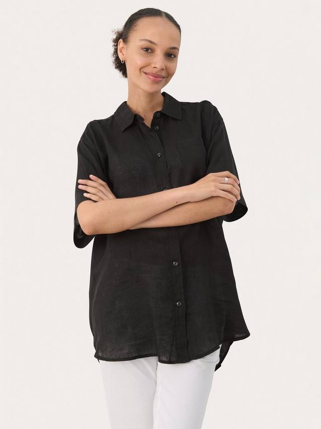 

Футболка Garine Pure Linen Part Two, Black