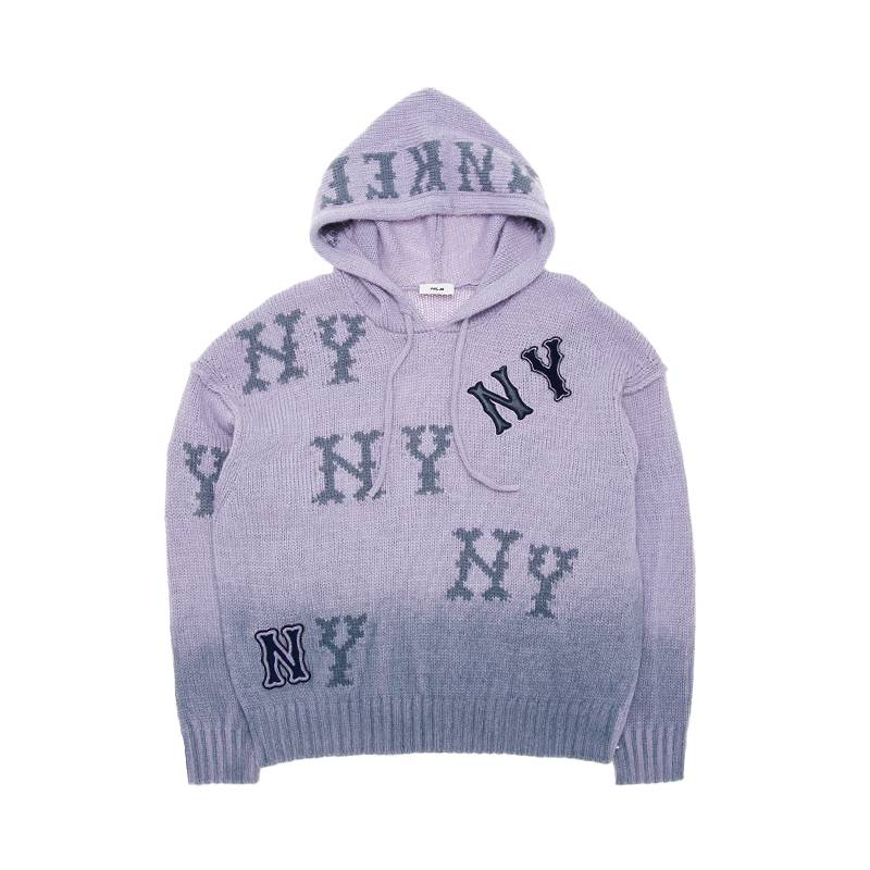 

Свитер New York Yankees унисекс MLB, светло-фиолетовый