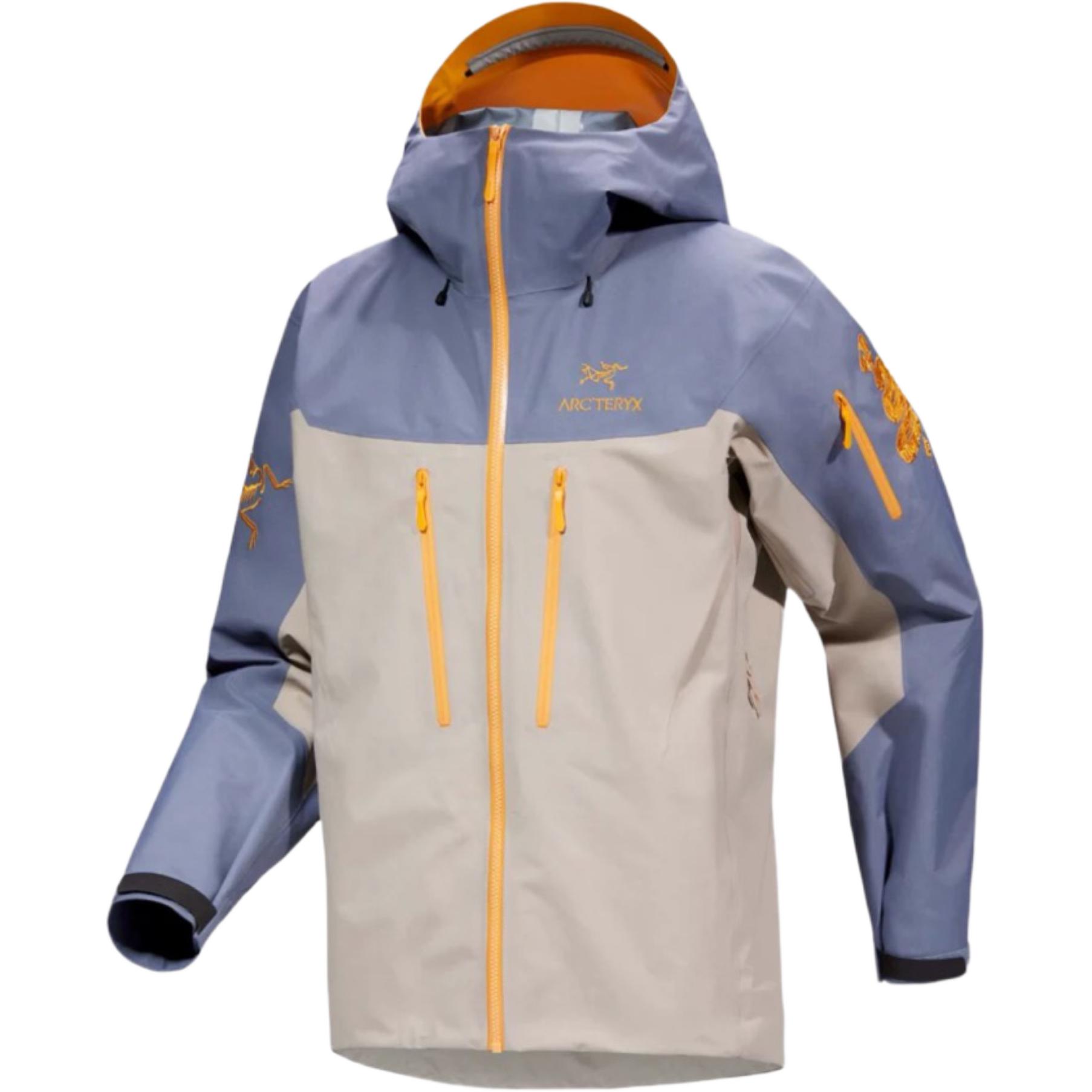 Arcteryx Куртка Arc'teryx Alpha Sv Year Of The Snake Gtx, Elegant Brown/Stratus Blue/Edziza Orange/Rune/Stratus/Edziza — фото 2
