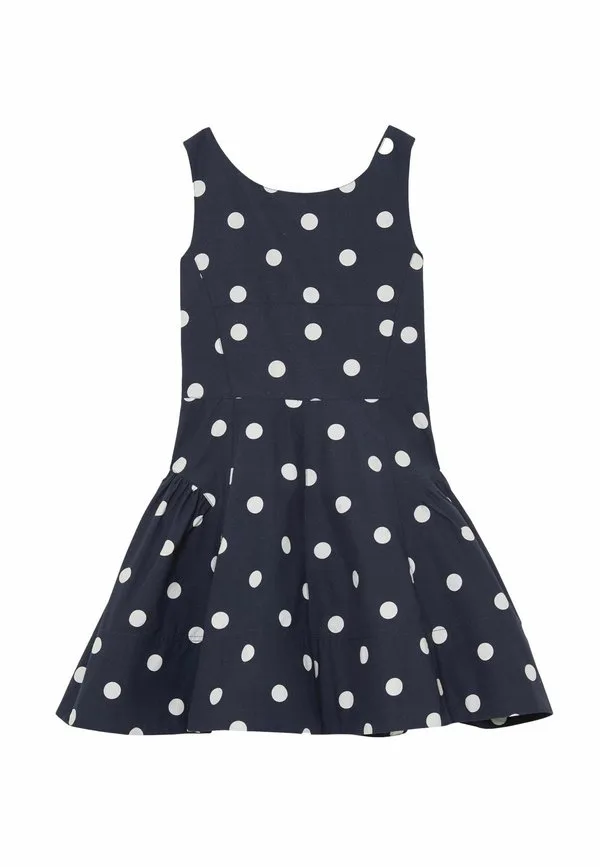 Платье без рукавов в горошек «ирена» Reiss, Navy Ivory
