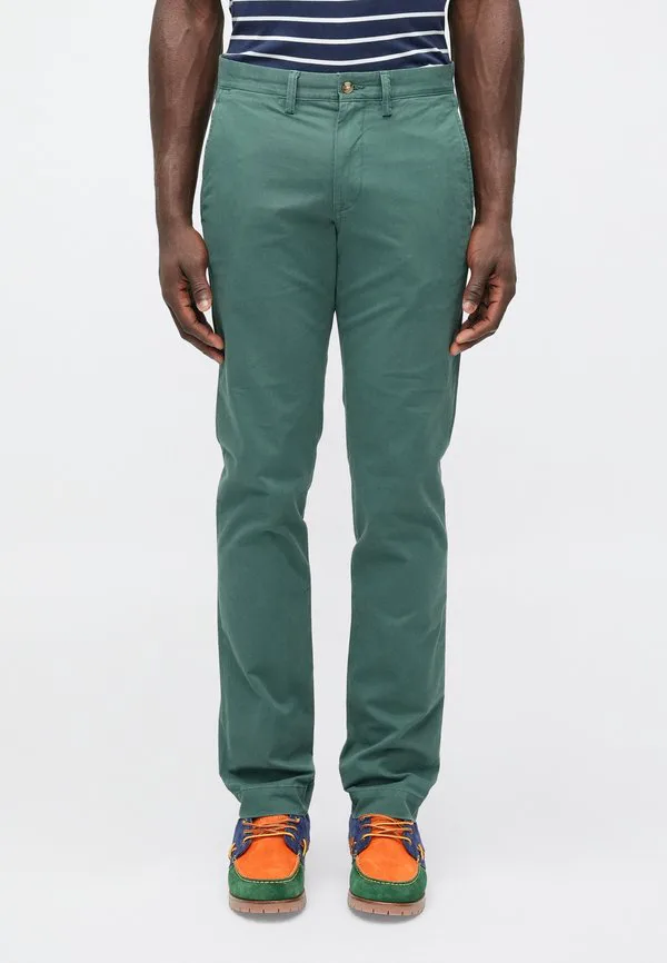 Брюки-Чиносы bedford из эластичной ткани зауженного кроя Polo Ralph Lauren, Charter Green