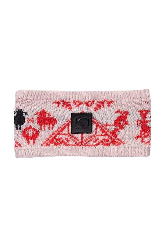 

Шерстяная повязка на голову SAGA Kari Traa, розовый