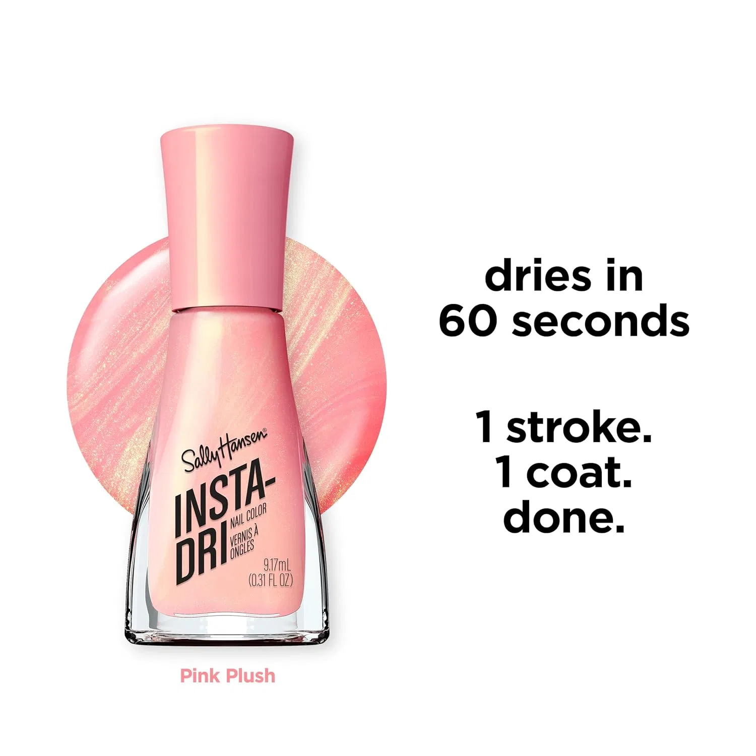 Быстросохнущий лак для ногтей «Insta Dri Pink Plush» от Sally Hansen Sally Hansen — фото 4