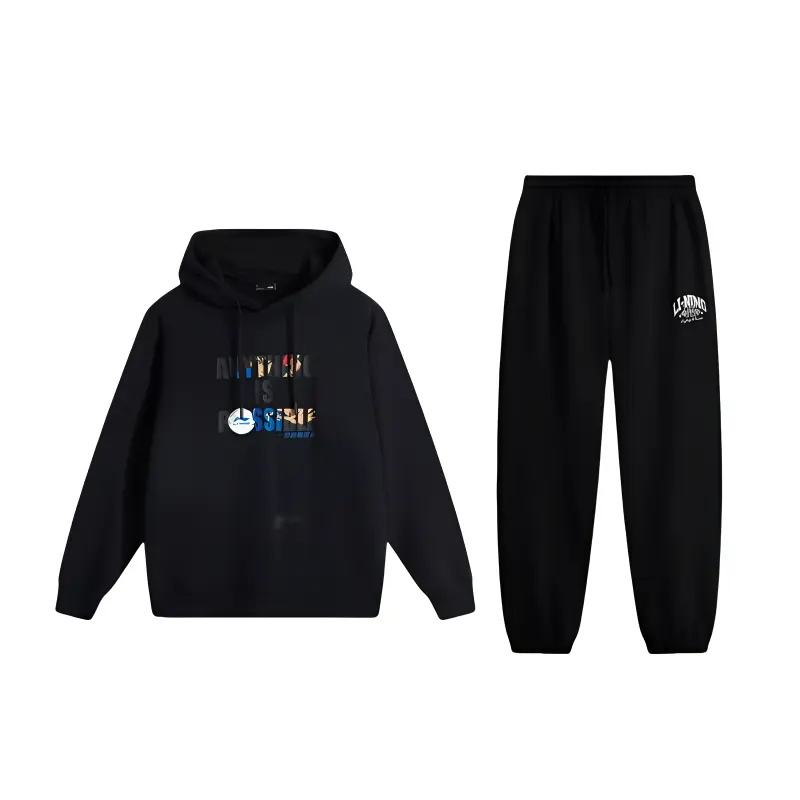 

LINING Повседневная спортивная одежда унисекс черная