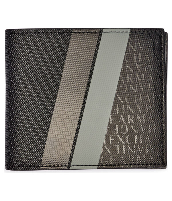 

Кошелек Armani Exchange, черный / серый