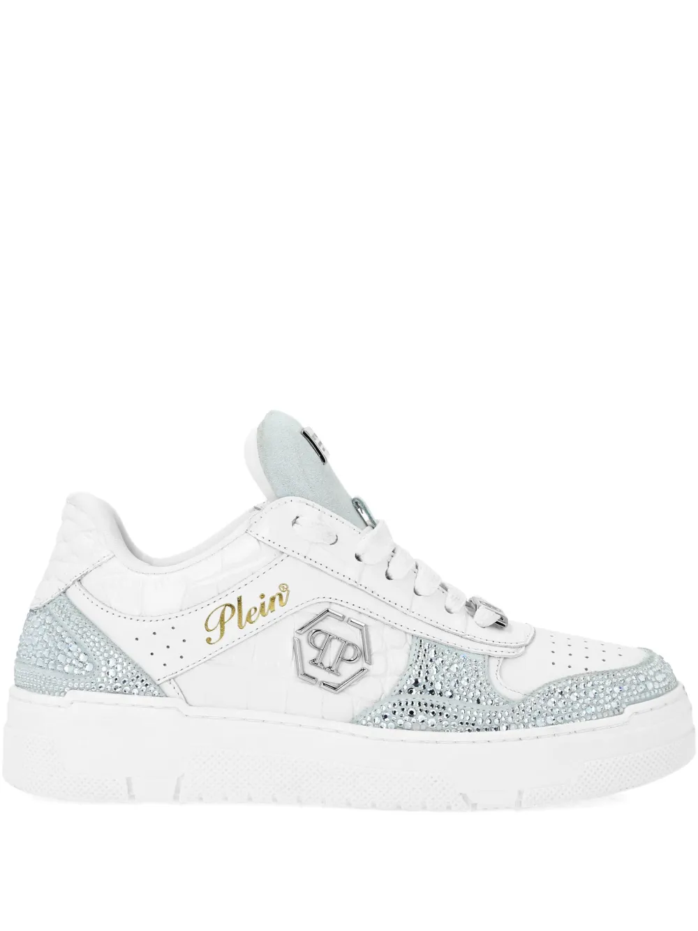 

Кроссовки со вставками Philipp Plein, синий