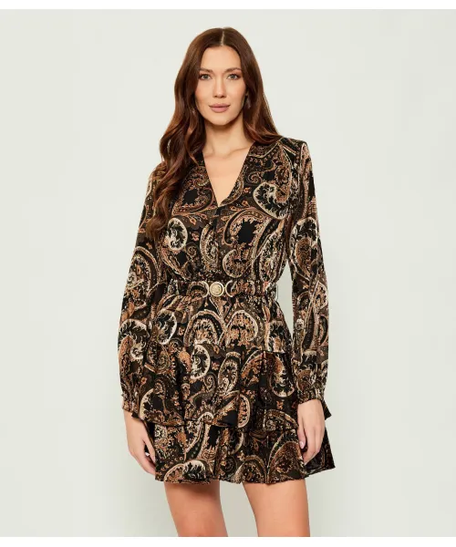 

Платье Клариссы Guess Jeans, коричневый