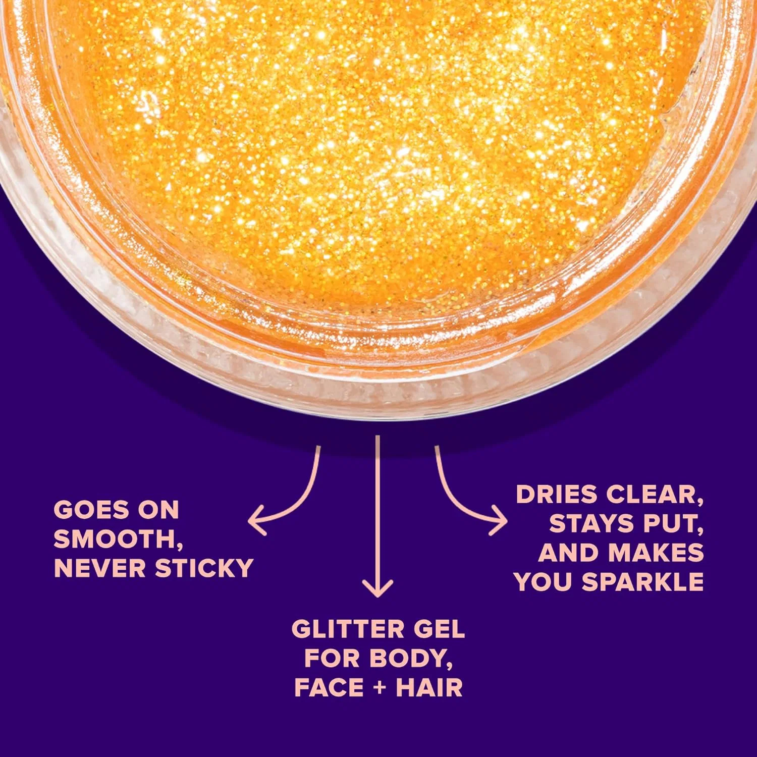 Гель с блестками для тела Unicorn Snot, Fire, 1.7 oz — фото 3