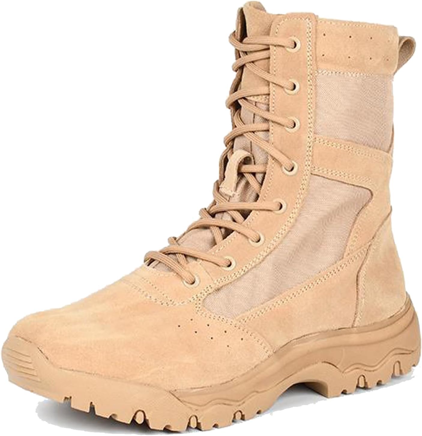 

Мужские военные и тактические ботинки Zivopah с молнией, технология против усталости, легкие дышащие пустынные ботинки, Sand