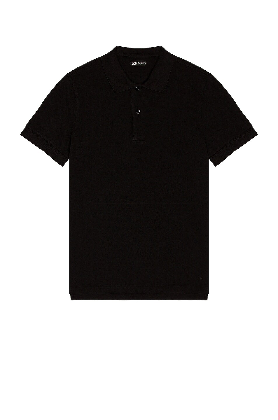 

Поло Tom Ford Garment Dyed, черный