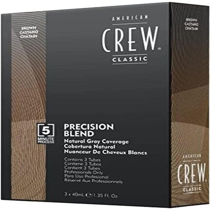 

Набор красок для волос Precision Blend № 4-5 Medium Natural, American Crew