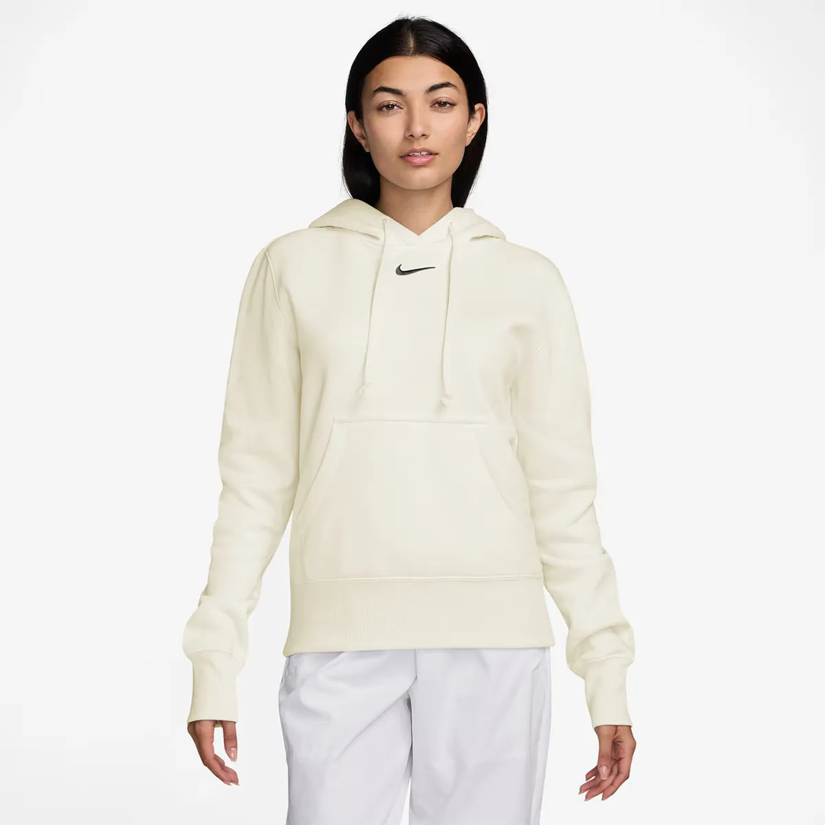 

Женская спортивная одежда Phoenix Fleece Свитшот Nike, белый
