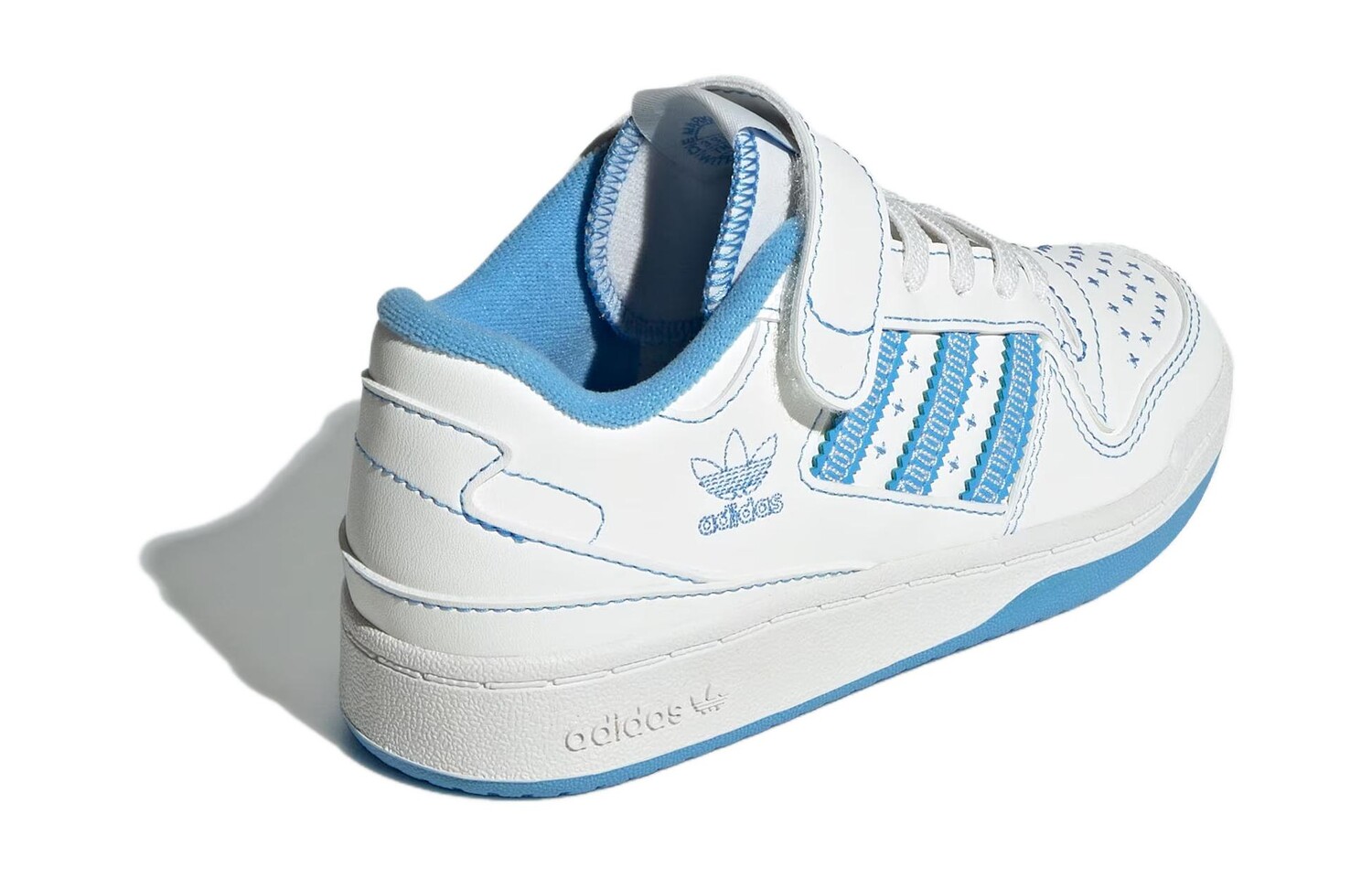Adidas originals FORUM Series Kids Кроссовки для скейтбординга Дети, White/Blue — фото 4