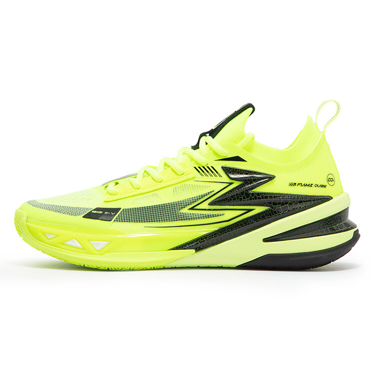 

Баскетбольные кроссовки BIG3 5.0 Pro Basketball Shoes Men Low-Top Fluorescent Solar Yellow/Obsidian Black 361°
