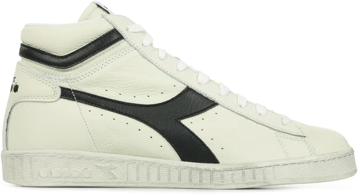 Кроссовки Diadora Unisex Game L High Waxed High Trainers, белый — фото 2
