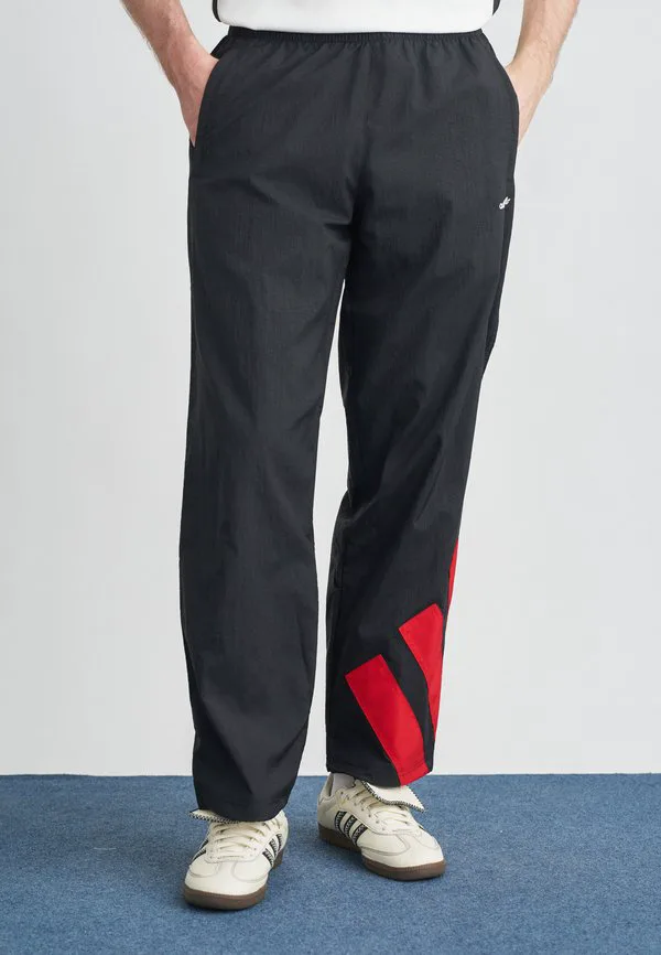 Спортивные брюки arch, унисекс, штаны для спортивного костюма Adidas Originals, Black/Better Scarlet