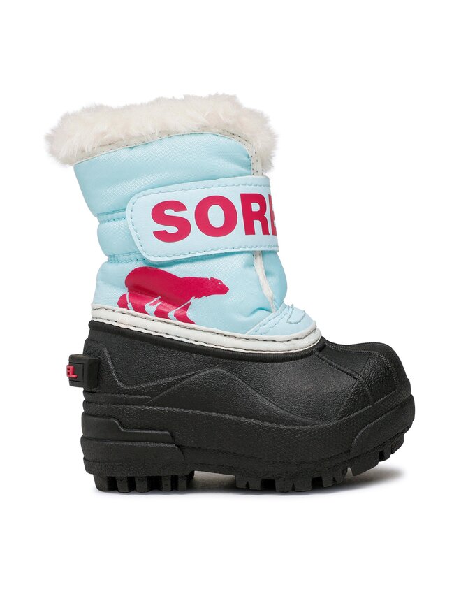 

Зимние ботинки Sorel Toddler Snow Commander NV1960-428, небесно-голубой