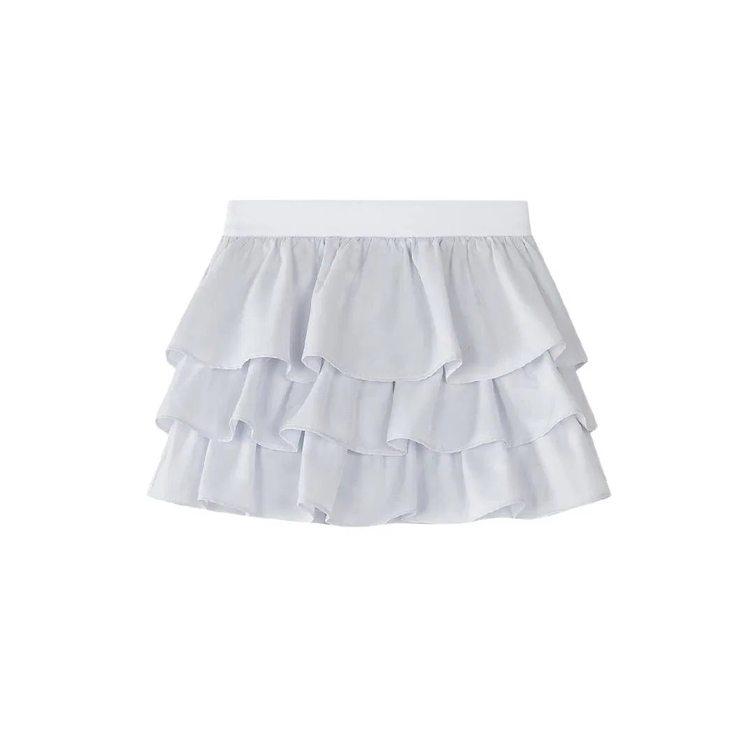 Юбка FILA KIDS Moderate Short Cool Stone White