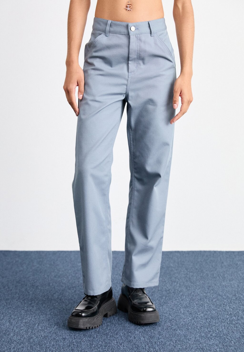 

Тканевые брюки SIMPLE PANT Carhartt WIP, светло-серый