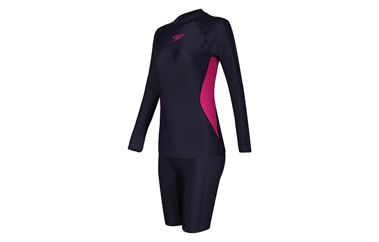 

SS23 Раздельный женский купальник Speedo, темно-синий/фиолетовый