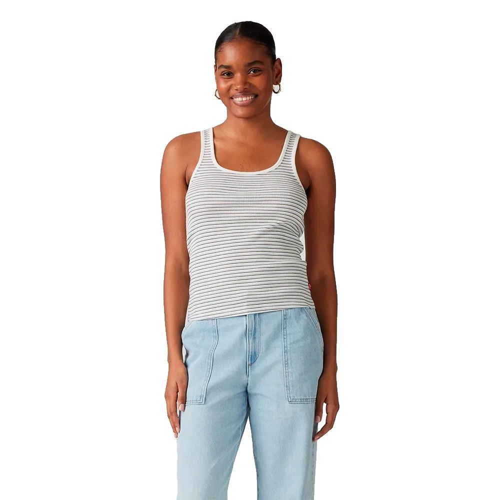 

Футболка без рукавов Levi's Essential Rib, серый