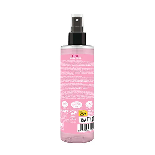 Спрей для тела Body Mist Love Agrado, 240 ml — фото 2