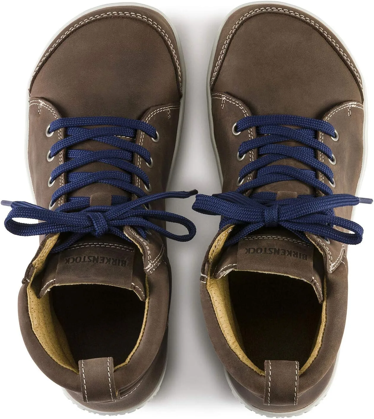 Защитные ботинки Birkenstock QS 700 S3 сертифицированы по стандарту EN ISO 20345:2011, что означает наличие водонепроницаемых микроволокон, коричневый — фото 3