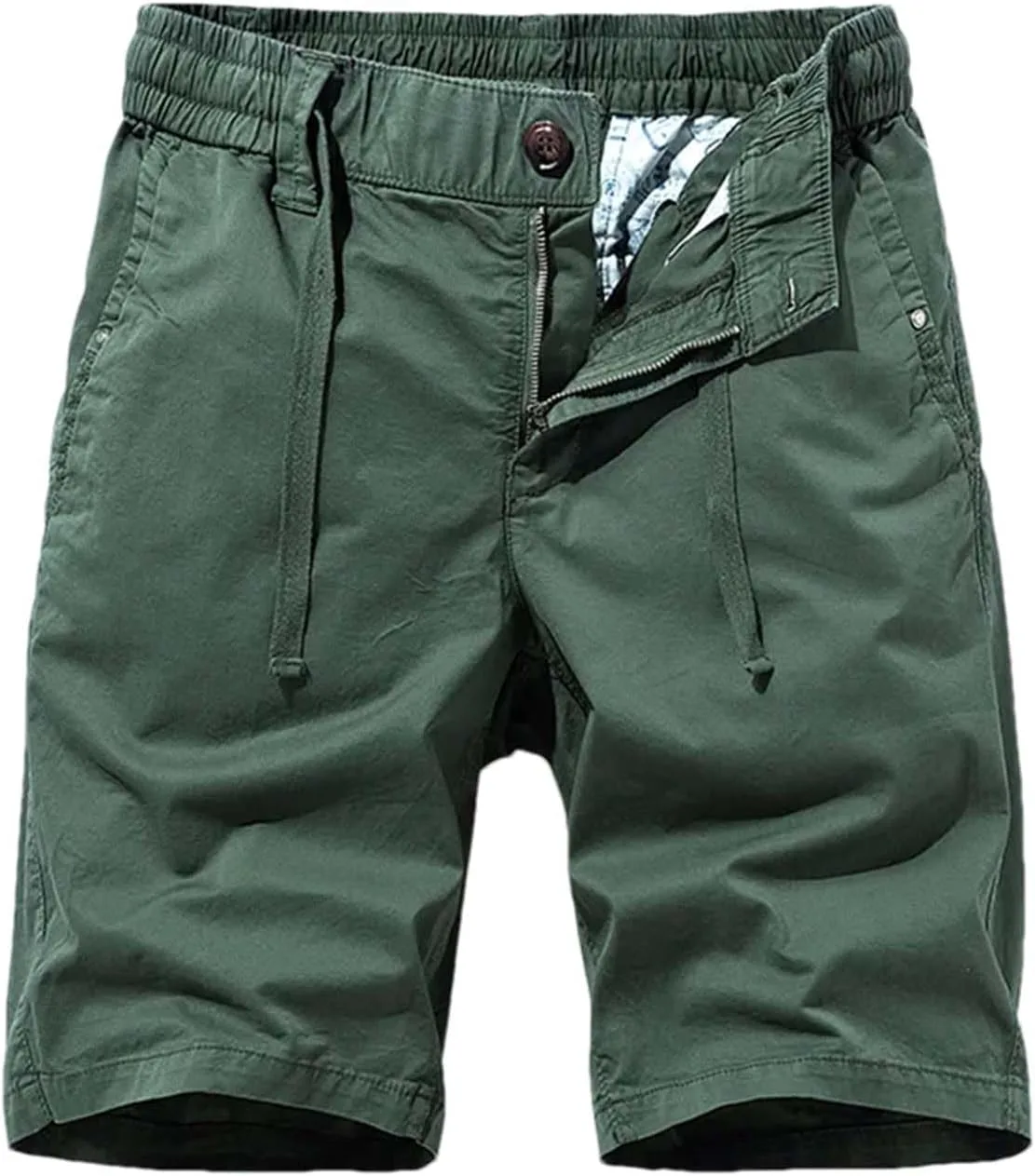 

Мужские шорты карго из хлопка с кулиской Hndudnff